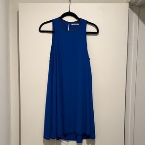 Alexander Wang Cobalt Blue Sleeveless Mini Dress